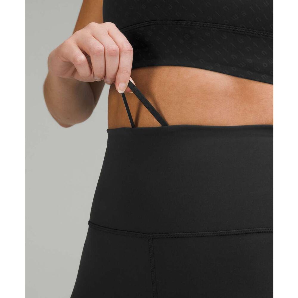 Lululemon Wunder Train High Rise Tight Leggings Pockets 25" Size 4 Black W5EPSS - Picture 4 of 11
